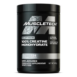 MuscleTech Platinum 100% Creatine Monohydrate Unflavoured 402g
