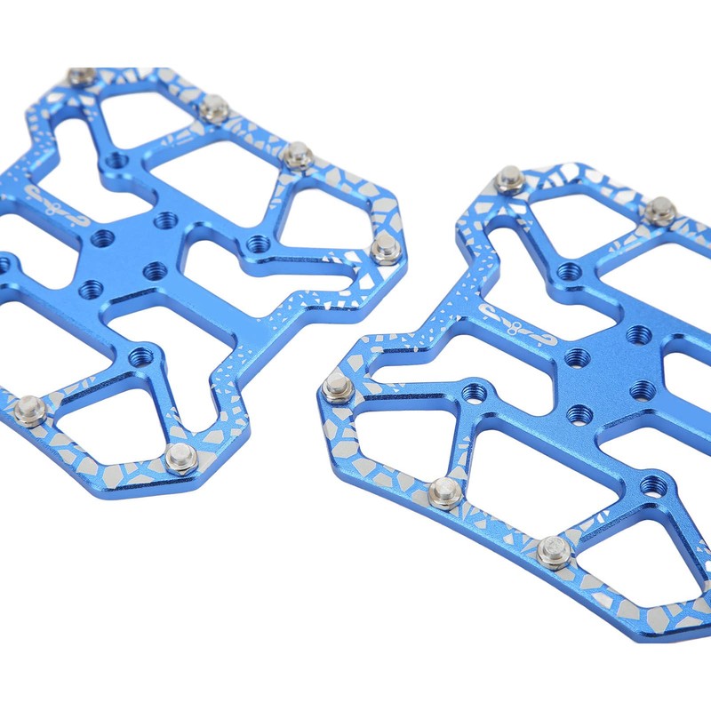 Wakects 1 Pair Aluminium Wide Platform Pedal for Mountain Bike