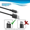 HQRP USB to Micro USB Charging Cable Compatible with Motorola
