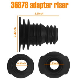 36878 New Riser Adapter Compatible with Speed Queen Maytag, Replacement Riser Adapter 1003497 AP4048001 PS2040744 EAP2040744