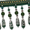 Fringe Trim Beaded Tassel Curtain Fringe Trim Decorative Curtain Tassels