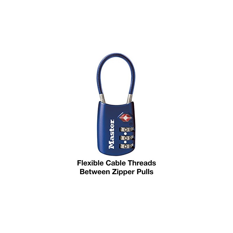 master lock candado, puedes establecer tu propia combinación TSA aceptado