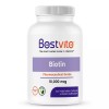 Bestvite Biotin 10,000mcg (240 Vegetarian Capsules) No Stearates or Flow