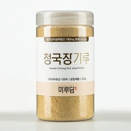 Marudam 국내산 청국장 가루 분말 300g Domestic Cheonggukjang Powder 300g