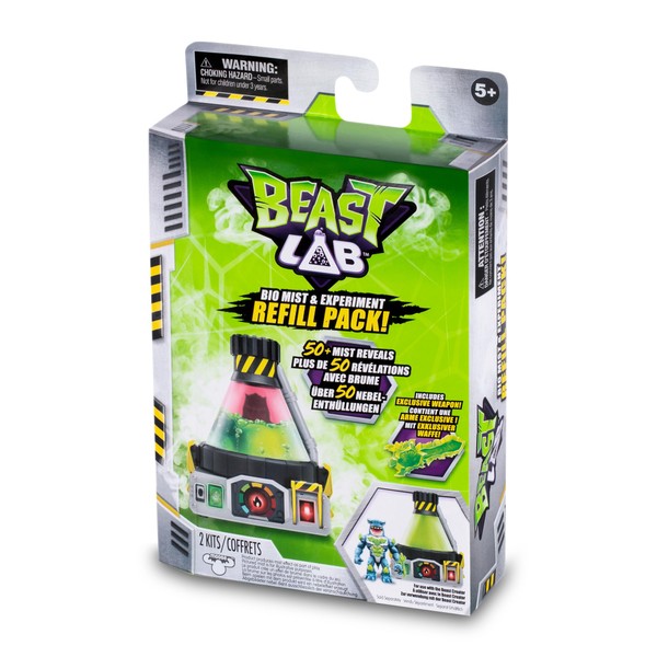 Beast Lab Refill Kit, 2 Refills for Toys from the