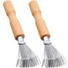 2 paquetes de cepillos para el pelo, herramienta de limpieza,