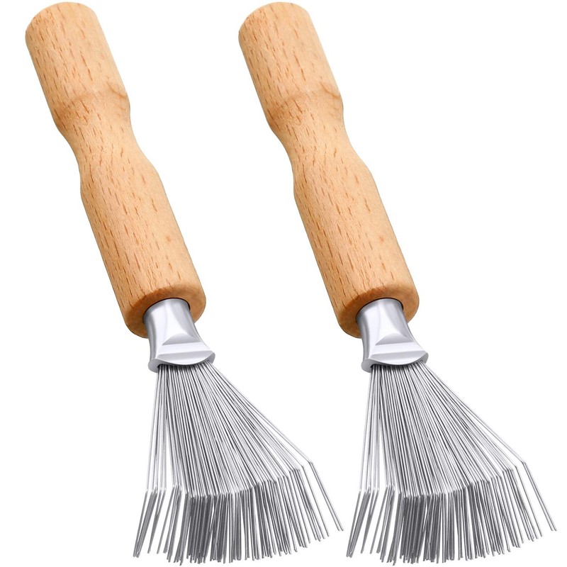 2 paquetes de cepillos para el pelo, herramienta de limpieza,