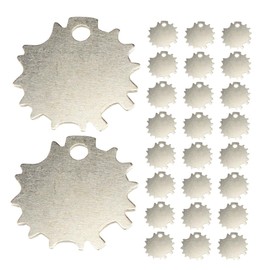 FOMIYES 50pcs Hairdressing Shears Adjustment Tool Multi Tooth Precision Tightening Key for Scissors Professional Maintenance Drive for Optimal Cutting Performance