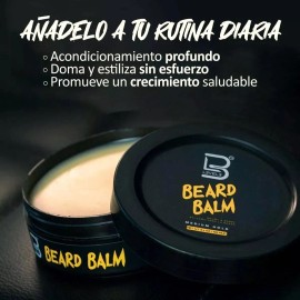 Crema Para Peinar Bigote Y Barba Level3 Hidratación 100ml
