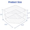 AKAZA 3-Tier Corner Shelf Counter and Cabinet Organizer - Cabinet