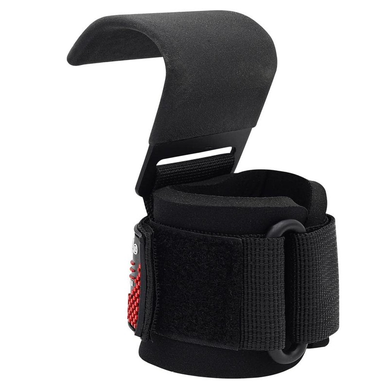 SideWinder Gym Hook Weight Lifting Straps Bar Grip Support Bodybuliding