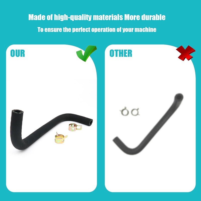 791874 Fuel Line With clamps Compatible with Model 693401