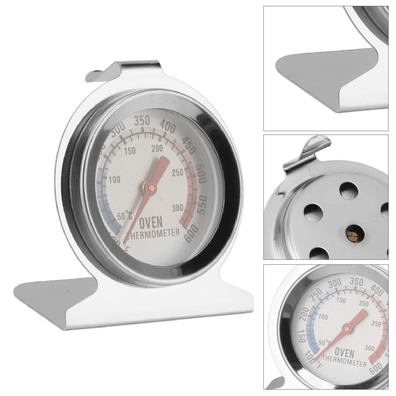 Oven Thermometer High Accuracy Heat Resistant Stainless Steel Thermometer for