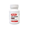Rugby Zinc Sulfate 220 mg Tablets - Made with Zinc