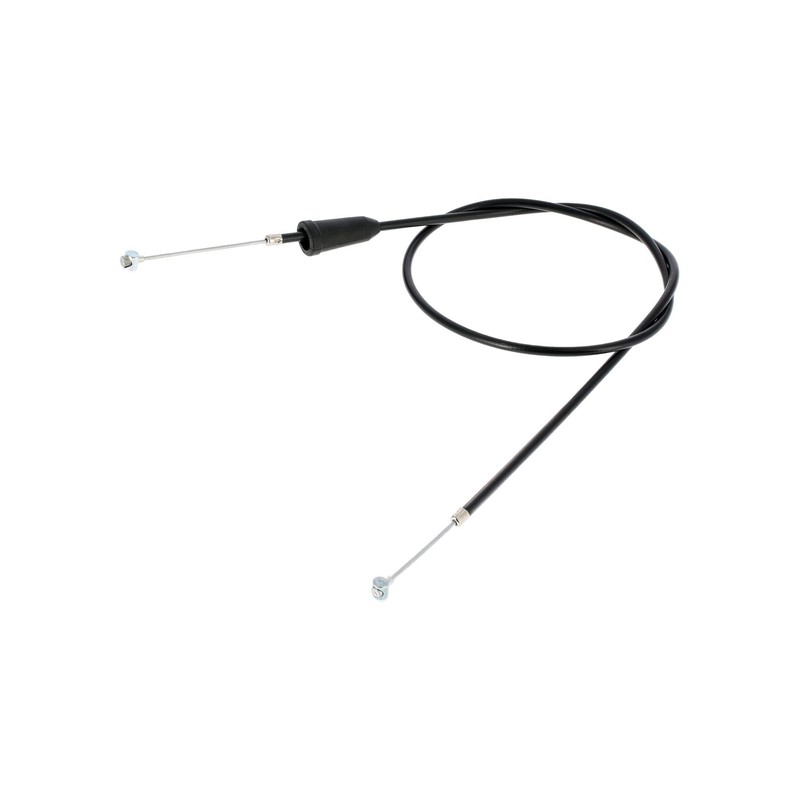 MOTOFLEX Set of 5 Bowden cables, black, flat handlebars -