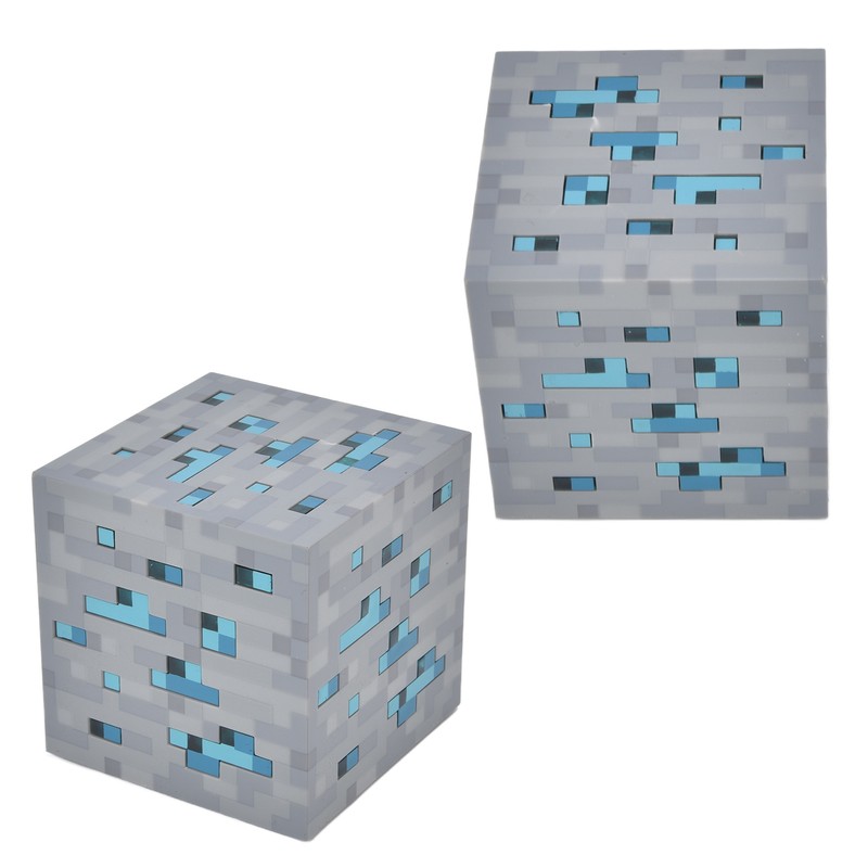 LED Cube Night Light 3.1in Energy Saving Blue Light LED