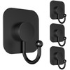 Aikzik 4 Pack Large Heavy Duty Wall Hooks - 26lb