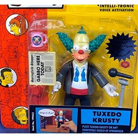 The Simpsons Tuxedo Krusty Series 13 World of Springfield Interactive Figure