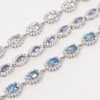 [You and Me Jewelry Box] SV Bracelet, Tanzanite, Blue Topaz,