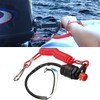Aofan Universal Engine Kill Switch 12V DC with Tether Lanyard