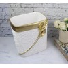 Hymmah Bathroom Trash Can 1.8 Gallon(7 Liter) Small Kitchen Garbage