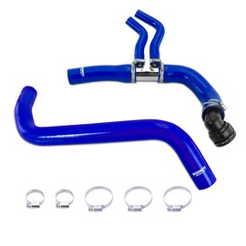 Mishimoto MMHOSE-F35T-11BL Silicone Radiator Hose Kit, Fits 2011-2014 Ford F-150 3.5L EcoBoost, Blue