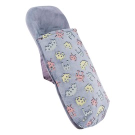 JYOKO KIDS Stroller Footmuff Sack compatible with Baby Jogger City Mini Joolz (FLEECE, NEON INVADERS)