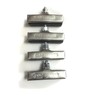 eRadius 4 x Rod Brake Blocks Pads Angle Sided Vintage
