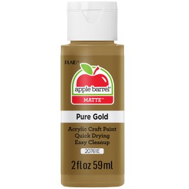 Plaid Enterprises Acrylic Paint, Pure Gold, 59ml
