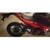 Radiant Cycles 2024-2025 Kawasaki Ninja 500 Shorty Exhaust Muffler BLACK