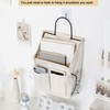 4 Pack Wall Hanging Storage Bag Fabric Hanging Bag Organizer