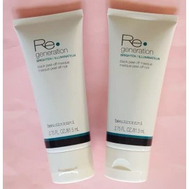 Beauticontrol Regeneration Brighten Black Peel-Off Masque 2.75 FL.OZ. (LOT OF 2)