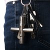 HAUTMEC 4 Way Sillcock Water Key，1/4", 9/32", 5/16", 11/32" Steel