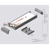 LED Profile 3.2 cm Wide Anodised Aluminium for LED Strips