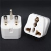 Tekit White NEMA 6-15P Universal Plug Adapter 110-250V 15A,Universal World