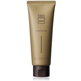 haru Air Veil Gel Color (Natural Brown), 6.0 oz (170 g), Single Item, Skincare Designed for Gray Hair Dye, Women's Hair Color, Gray Hair Blur