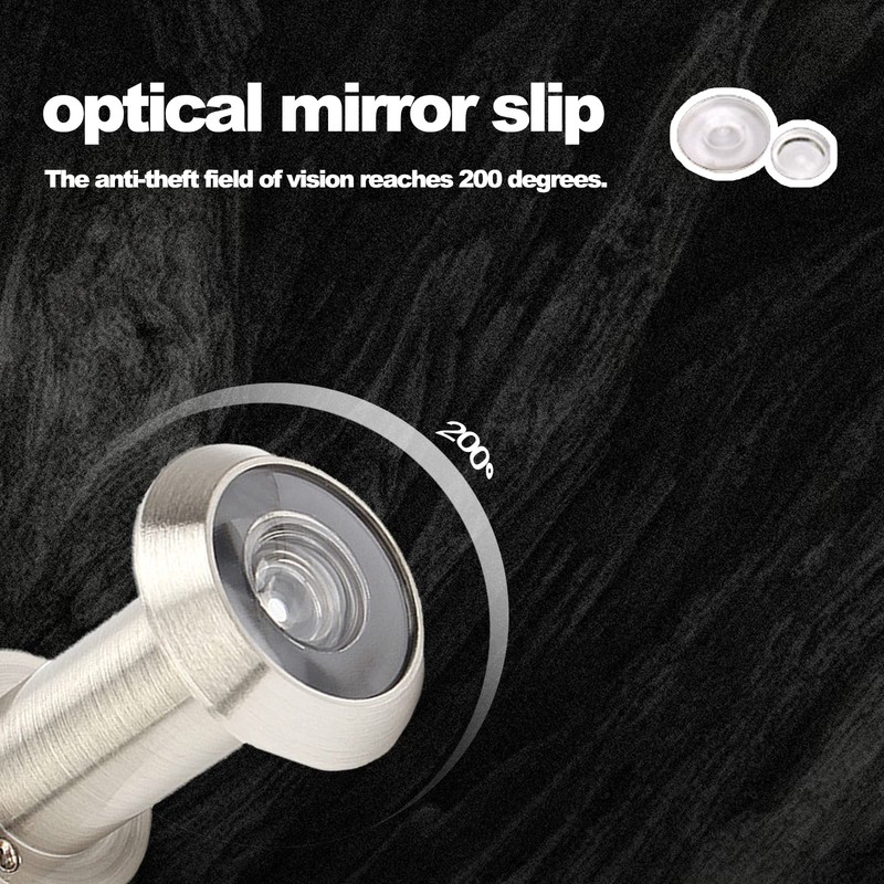Door Viewer Wide Angle Door Viewer Peephole, Solid Brass Body