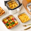 YOUNTHYE 20PCS 9x9 Aluminum Foil Pans Thin Disposable Foil Pans