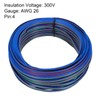 sourcing map 26 Gauge 4 Conductor Electrical Wire Tinned Copper