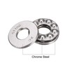 sourcing map 4 pieces miniature thrust ball bearings 51100 10