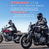 JZAQ Motorcycle Helmet Bluetooth Headset Bluetooth Helmet Speakers & Intercom