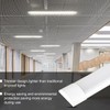 KILIPOL 4FT LED Batten Light, Ceiling Surface Mounted Slim LED