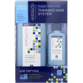 Andalou Naturals Age Defying Hair Thinning Treatment System, 3 Count