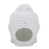 White Essential Oil Wax Ceramic Buddha Shaped Yoga Home Bedroom