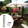 Adjustable Patio Umbrella Holder Outdoor Deck Umbrella Mount with Screws
