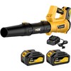 MOK Leaf Blower Cordless,650CFM/170MPH Brushless Motor Electric Cordless Leaf Blower