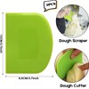 Pastry Baking Bench Dough Scraper - 3 PCs Free PE