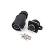 ZBLZGP LP20 Waterproof Aviation Connector IP65 Solar Panel Charge Connector