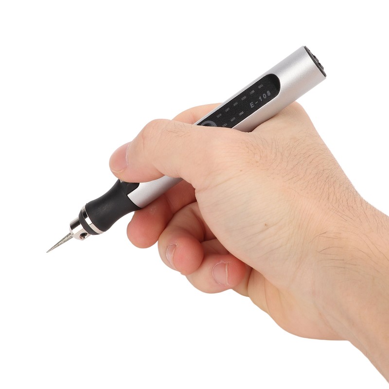 Electric Engraving Pen USB Charging Wireless DIY Indicator Lights Automatic