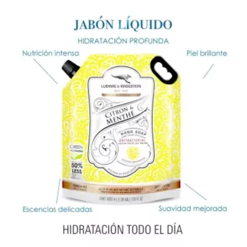 Ludwig & Wiggstein Jabón Líquido Para Manos Ludwig & Wiggstein